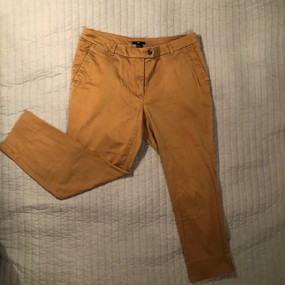 Cotton Camel Chinos